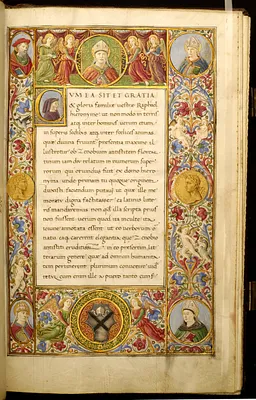 Leaf from Vita Zenobii Juliani da Girolamis