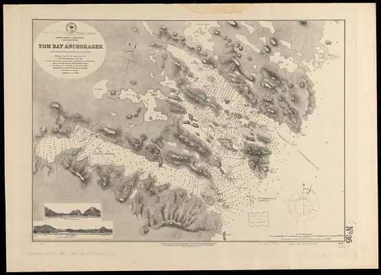 South America-- west coast, Patagonia, Tom Bay anchorages