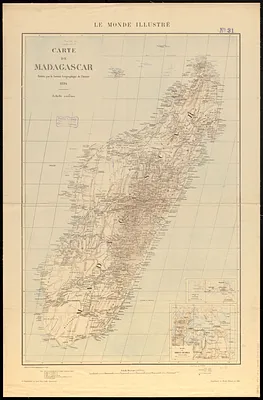 Carte de Madagascar