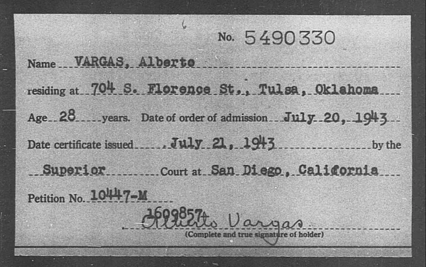 Vargas, Alberto - 1943