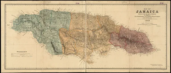 Map of Jamaica