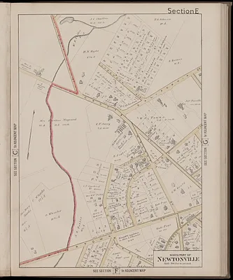 Atlas of the city of Newton, Massachusetts