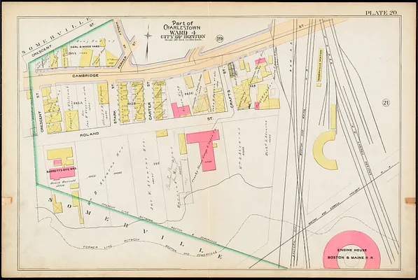Atlas of the city of Boston : Charlestown