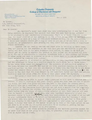 Letters Received to Mr. Roeder [A. Roeder], October 9, 1925