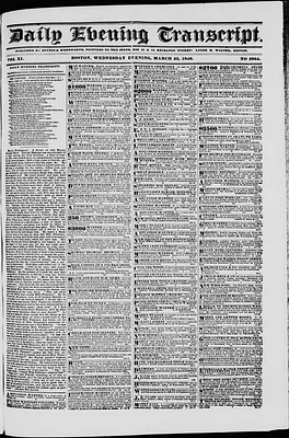 Daily Evening Transcript