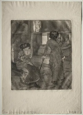 Mary Cassatt at the Louvre: The Etruscan Gallery
