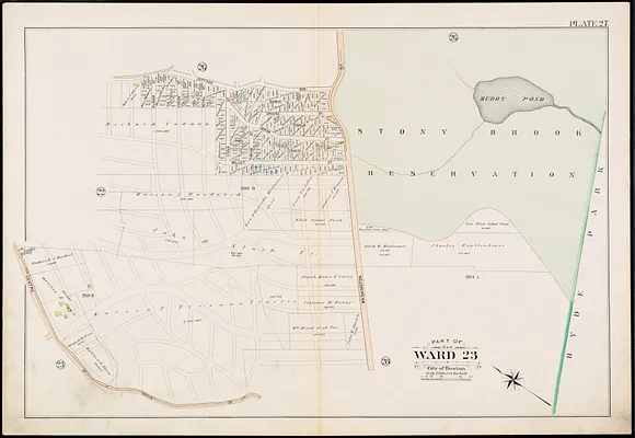 Atlas of the city of Boston, West Roxbury