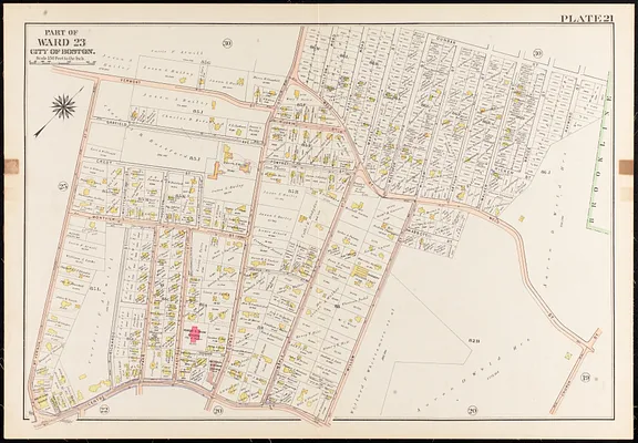 Atlas of the city of Boston, West Roxbury