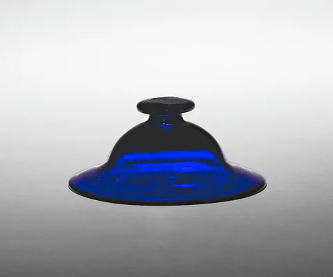 Sapphire Blue Sugar Bowl (lid)