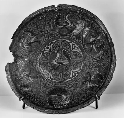 Gemellion (Liturgical Plate) with Peacocks
