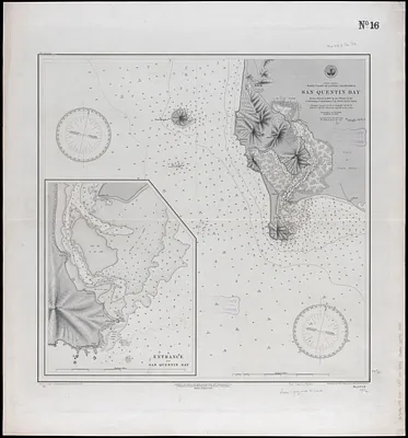North America, west coast of lower California, San Quentin Bay