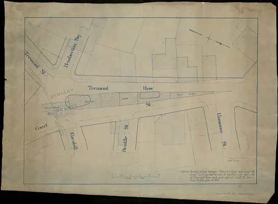 [Map of Scollay Square and vicinity]