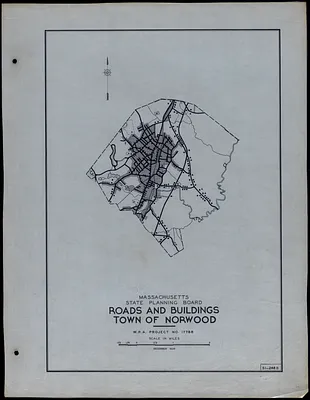 Roads and Buildings Town of Norwood