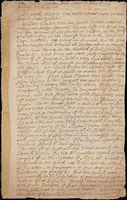 Copy of the London Gazette from Saturday, October 6, to Tuesday, October 9, 1711
