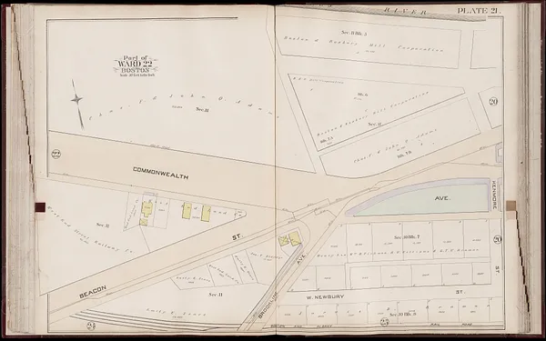 Atlas of the city of Boston : Roxbury, Mass. : volume three : from actual surveys and official records