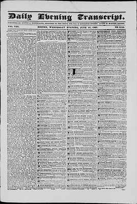 Daily Evening Transcript