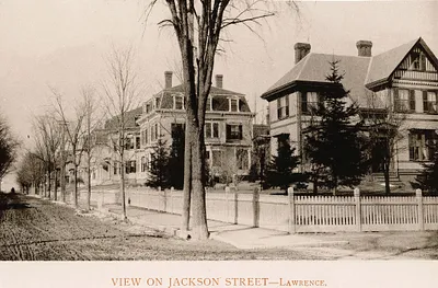 View on Jackson Street, Lawrence