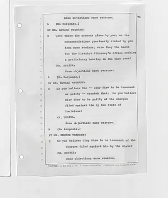 Court Papers