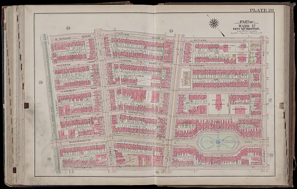 Atlas of the city of Boston, Boston proper and Back Bay : from actual surveys and official plans