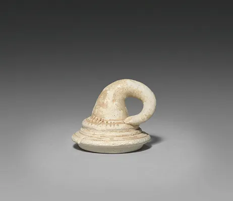 Jar in the Shape of a Fruit (Lid)