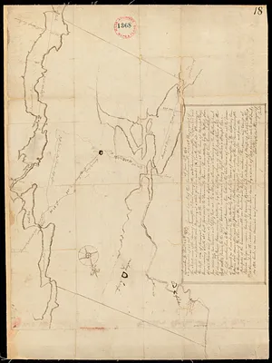 Plan of Newcastle surveyed by Thomas Boyd, dated December 24, 1794.
