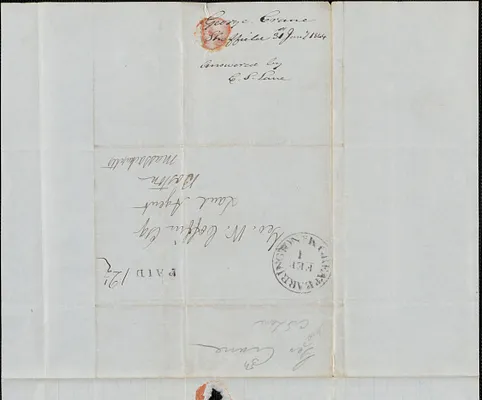 George Crane to George Coffin, 31 January 1844