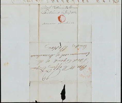 Paine & Meserve to George Coffin, 24 January 1834