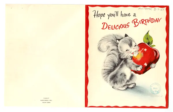 Birthday Card from Martha Ann Truman to Harry S. Truman