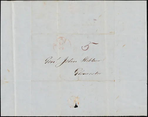George Coffin to General John Webber, 20 November 1845
