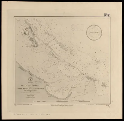 West Indies, Little Bahama Bank, Whale Cay Channel and Green Turtle Cay anchorage