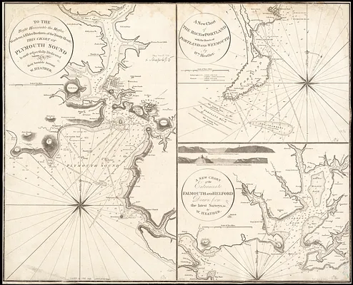 To the Right Honorable the Master, Wardens & Elder Brethren of the Trinity House, this Chart of Plymouth Sound is ... dedicated