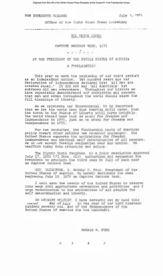Proclamation by the President on Captive Nations Week, 1976 [Proclamation]