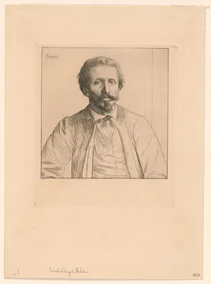 Portrait d'Auguste Delâtre