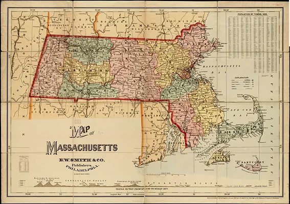 Map of Massachusetts