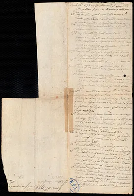 Account of farming a place in Roxbury by Robert Sharp and his brother
