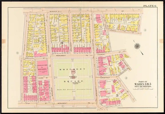 Atlas of the city of Boston, Charlestown and East Boston