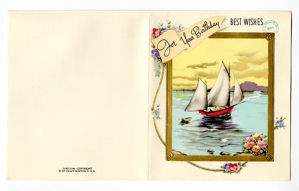 Birthday Card from Mary Jane Truman to Bess W. Truman