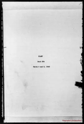 Volume 504, March 4 – March 5, 1942