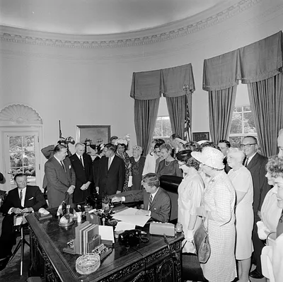 President John F. Kennedy Signs the Equal Pay Act