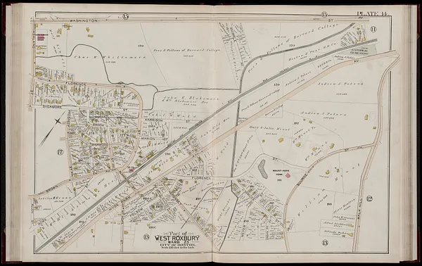 Atlas of the city of Boston, West Roxbury, Mass., volume six : from actual surveys and official plans