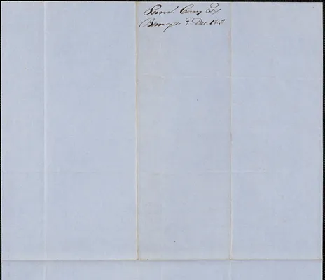 Samuel Cony to George Coffin, 2 December 1848