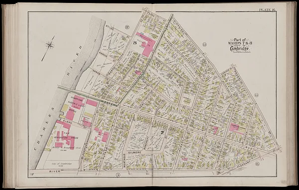 Atlas of the city of Cambridge, Massachusetts
