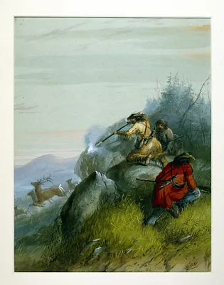 Hunting Elk among the Black Hills