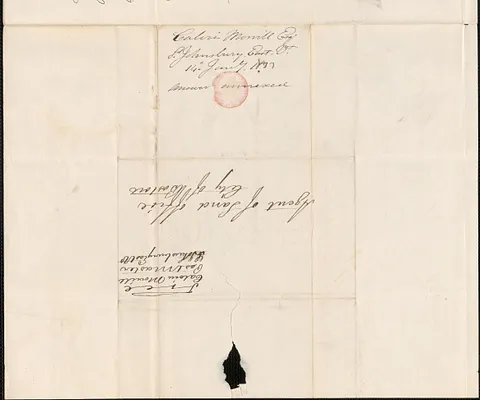 Calvin Morrill to George Coffin, 14 January 1833