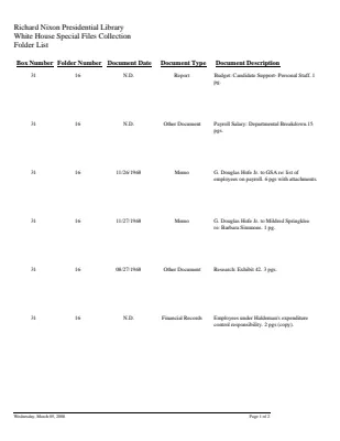 WHSF: Returned, 31-16