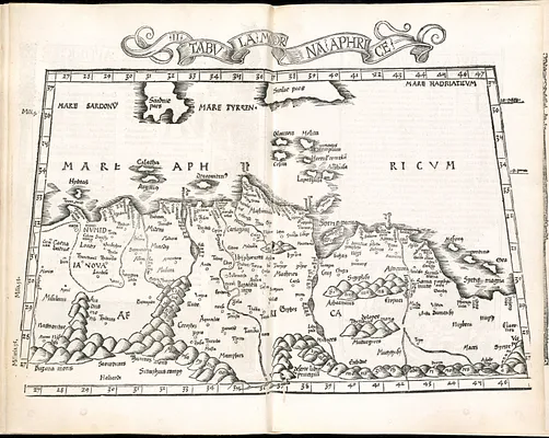II Tabula moderna Aphrice