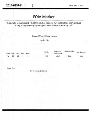 Bill Donaldson [Folder 1]