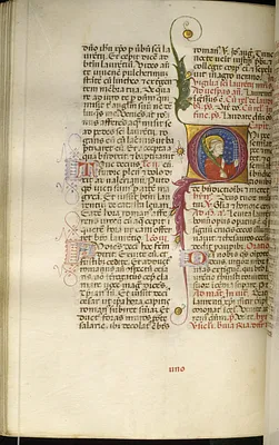 Leaf from Breviary