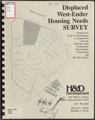 Displaced west-ender housing needs survey