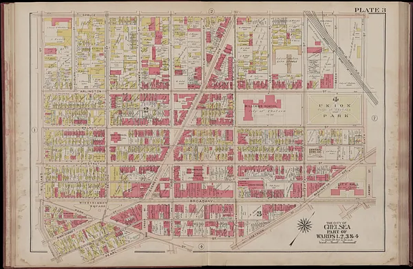 Atlas of the city of Chelsea and the towns of Revere & Winthrop, Massachusetts